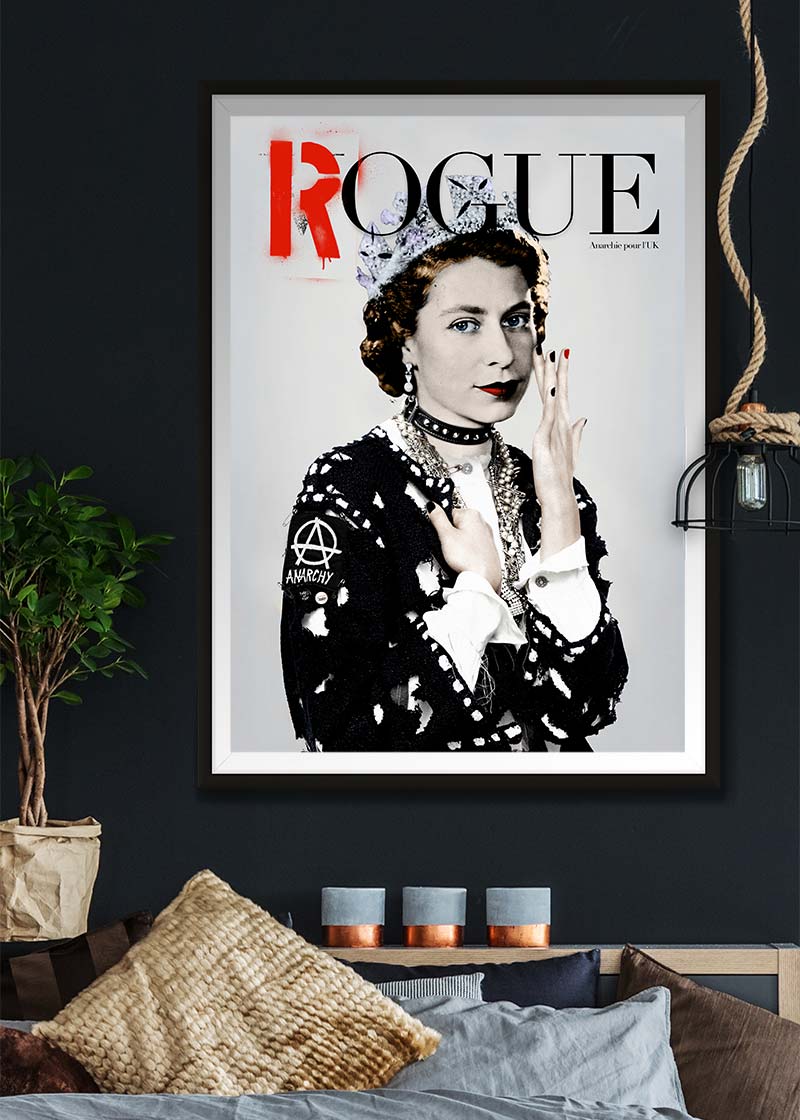 Rogue Queen's Platinum Jubilee 2022 Print-InkAndDrop