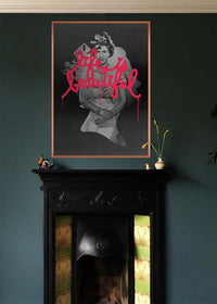 Queen Elizabeth II Life is Beautiful Print