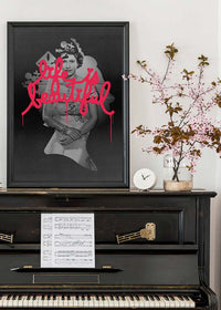 Queen Elizabeth II Life is Beautiful Print
