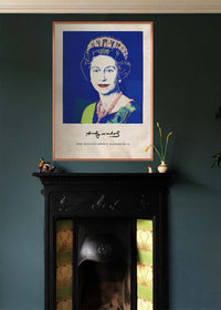 Andy Warhol Queen Elizabeth Poster Print