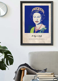 Andy Warhol Queen Elizabeth Poster Print