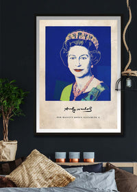 Andy Warhol Queen Elizabeth Poster Print