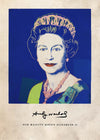 Andy Warhol Queen Elizabeth Poster Print