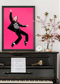 King Elvis Charles III Warhol Style Print