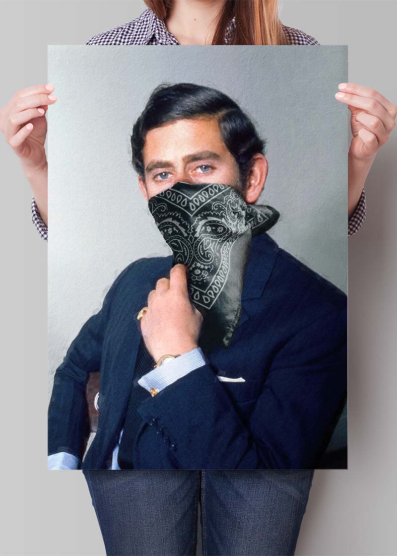 Gang King Portrait Print
