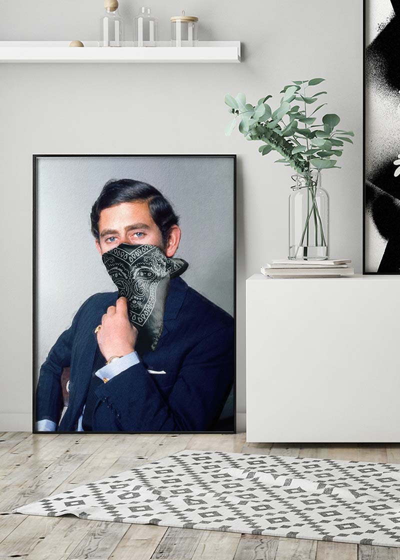 Gang King Portrait Print