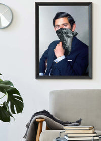 Gang King Portrait Print