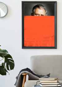 King Charles III Dipped Paint Print