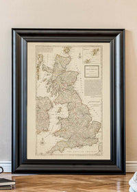 A new map of Great Britain by Herman Moll