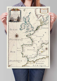 Matthaus Merian Map of Europe