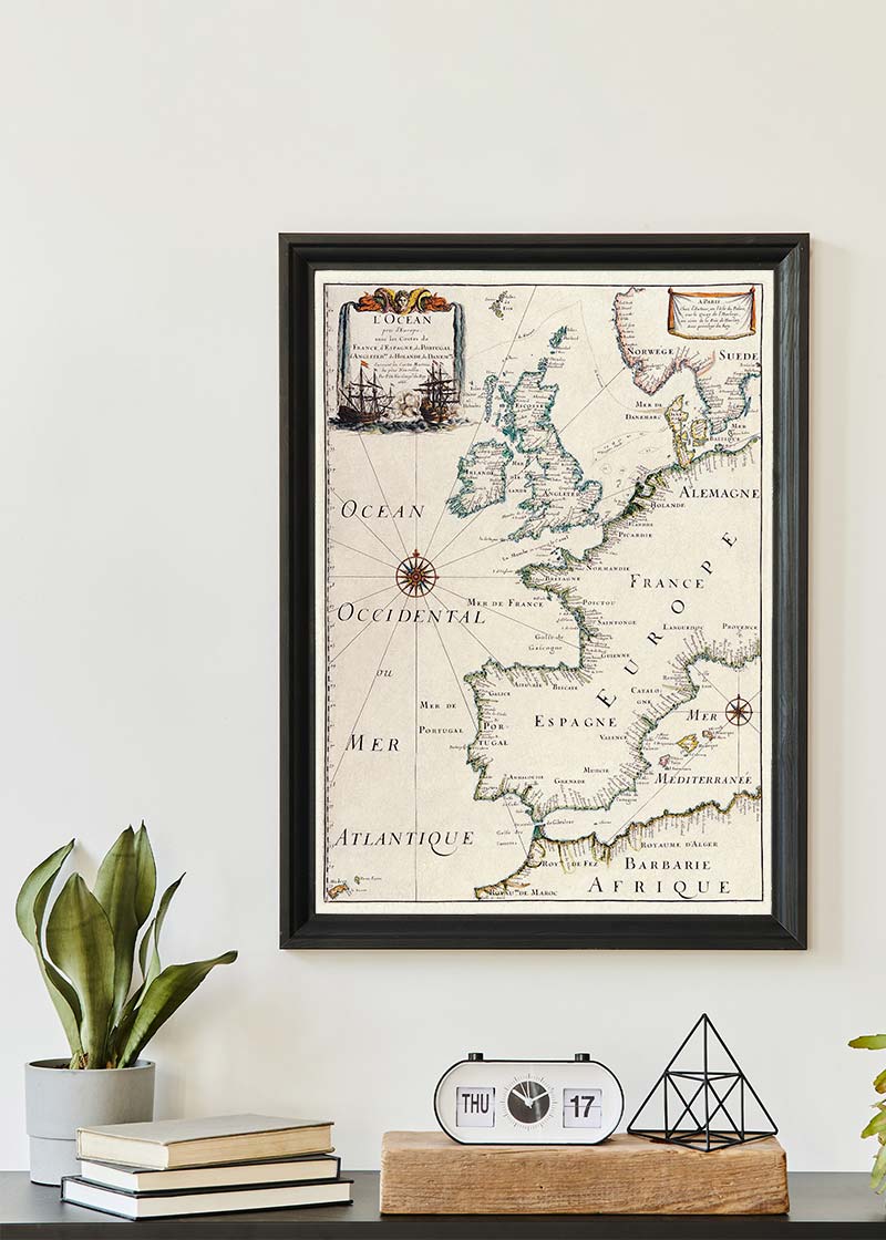 Matthaus Merian Map of Europe