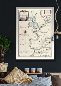 Matthaus Merian Map of Europe