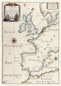 Matthaus Merian Map of Europe