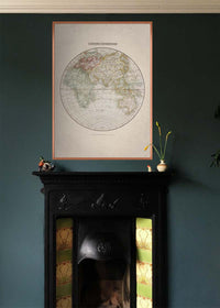 Eastern Hemisphere Map from 1808