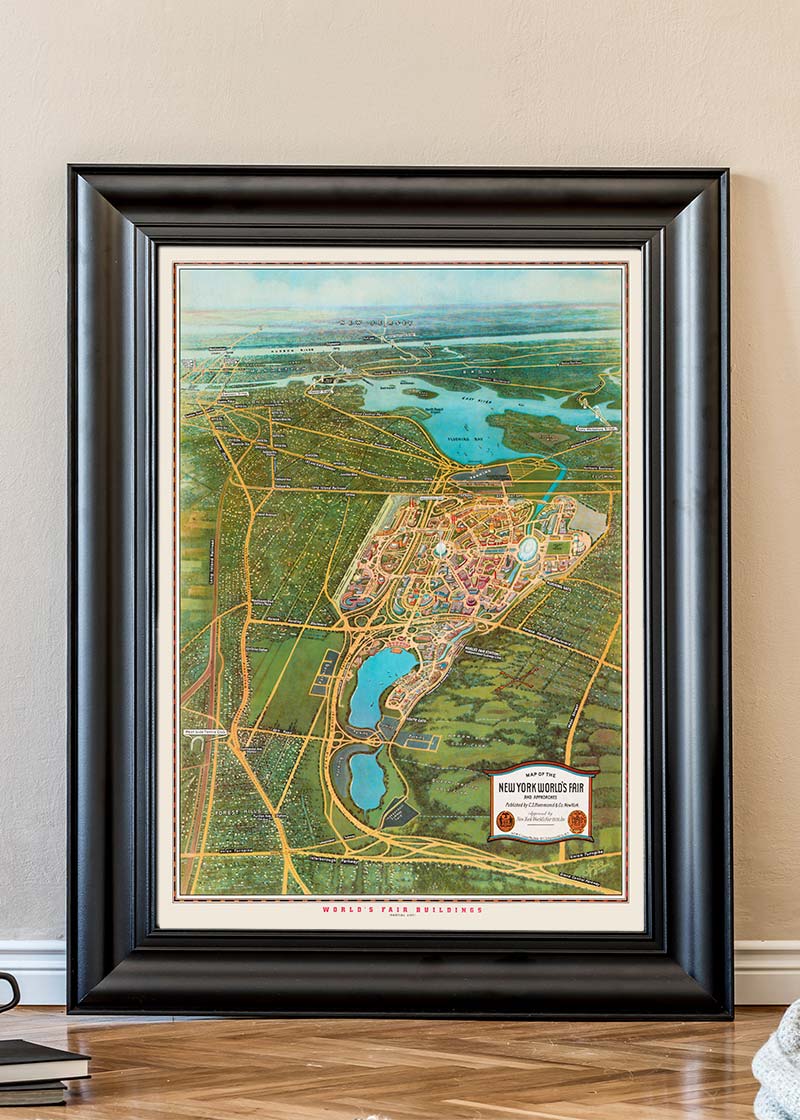 The New York World Fair Map 1939