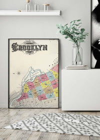 Brooklyn Fire Insurance Map New York 1888