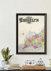 Brooklyn Fire Insurance Map New York 1888