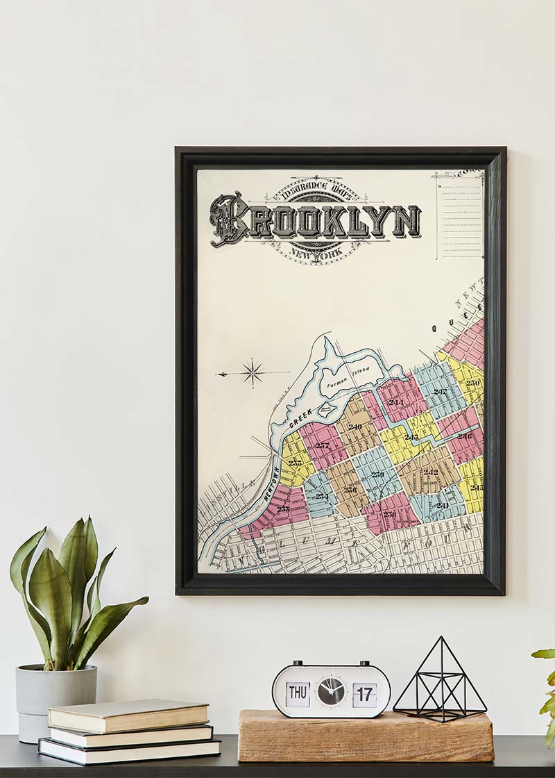 Brooklyn Fire Insurance Map New York 1888