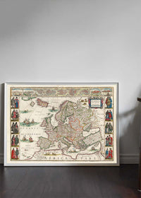 17th Centure European Map