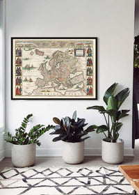 17th Centure European Map