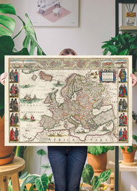 17th Centure European Map