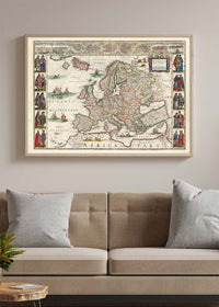 17th Centure European Map