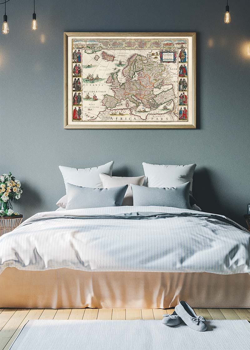 17th Centure European Map