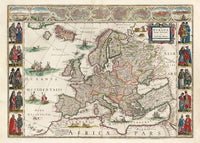 17th Centure European Map