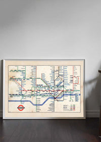1947 London Underground Map