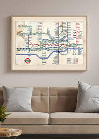 1947 London Underground Map