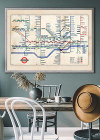 1947 London Underground Map