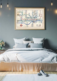 1947 London Underground Map