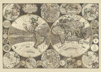 New Correct Map of the World from 1702