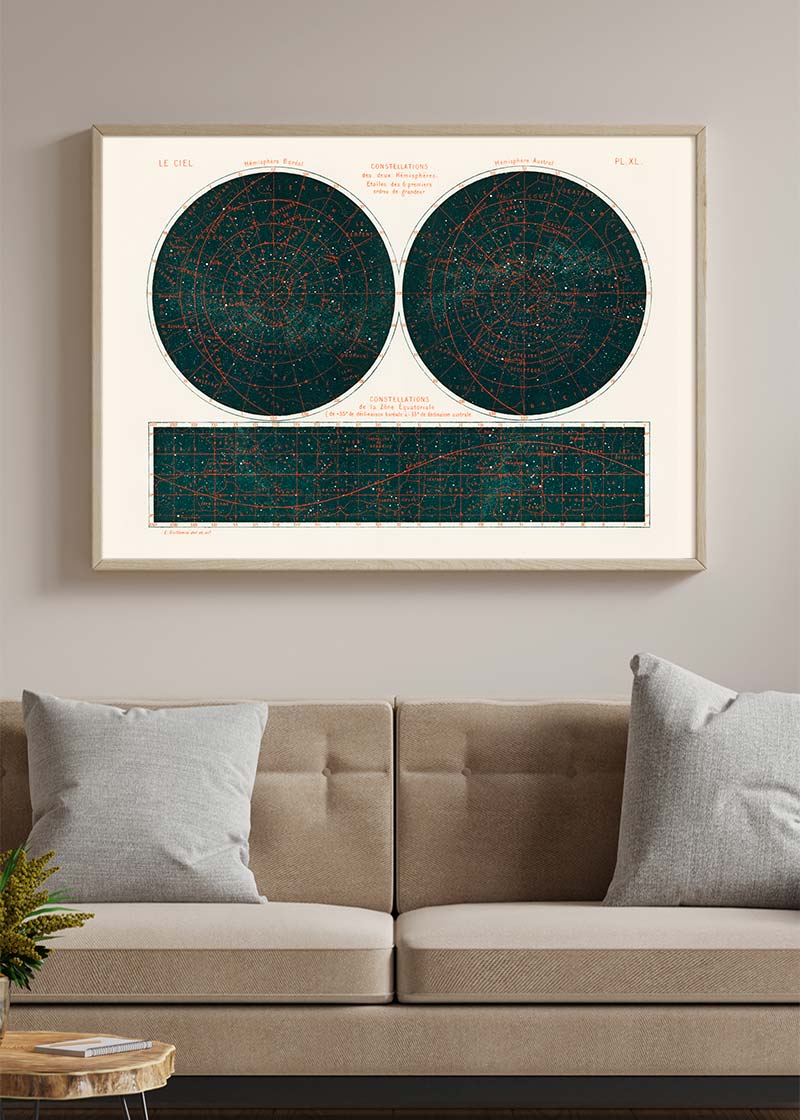 Constellations of the Two Hemispheres (1877)