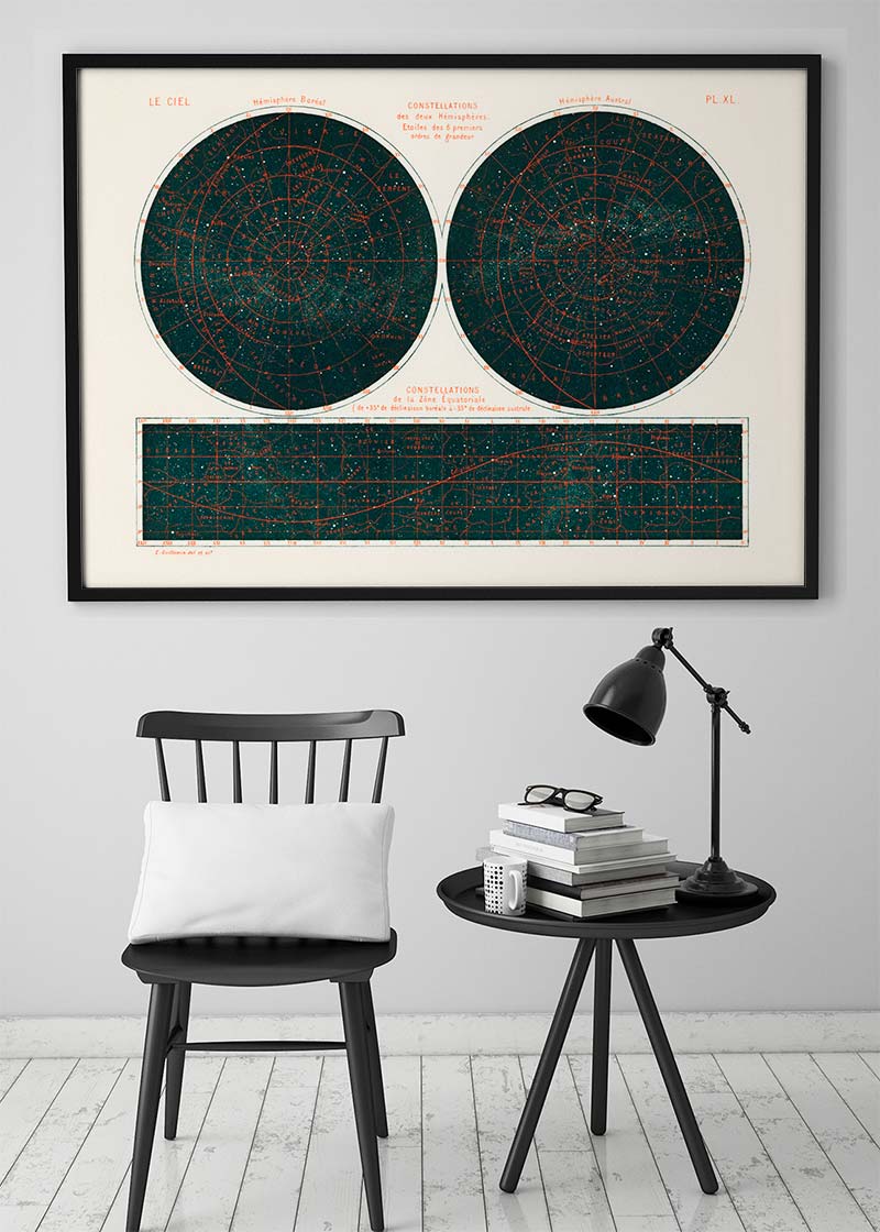 Constellations of the Two Hemispheres (1877)