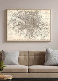 Eastern Division Of Paris 1834 By W B Clarke And James Shury