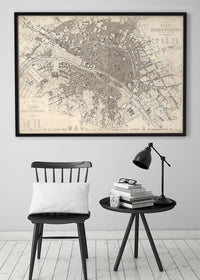 Eastern Division Of Paris 1834 By W B Clarke And James Shury
