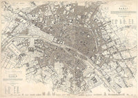 Eastern Division Of Paris 1834 By W B Clarke And James Shury