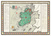 Irish Free State & Northern Ireland Map from 1929 By Macdonald Gil