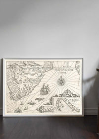 Vintage Oceanic Map