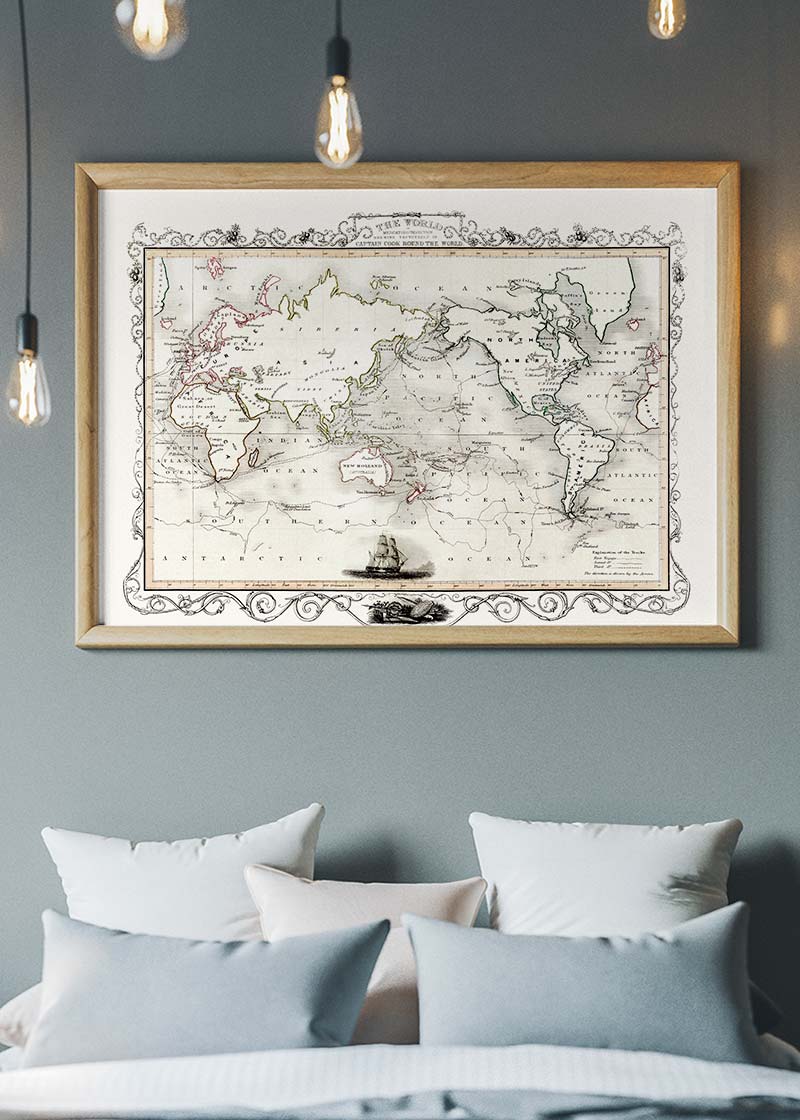 The Voyages Of Captain James Cook 1852 By James Cook