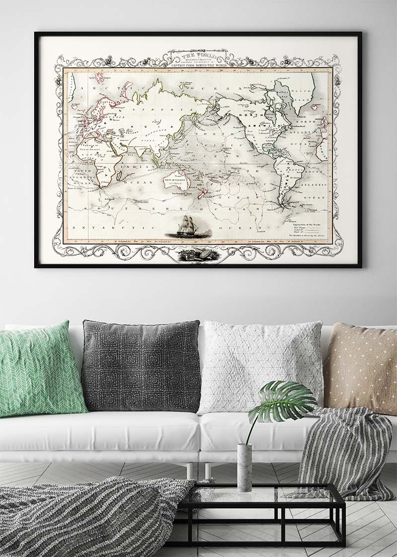 The Voyages Of Captain James Cook 1852 By James Cook