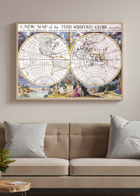 A New Map Of The Terraqueous Globe