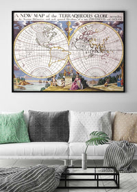 A New Map Of The Terraqueous Globe