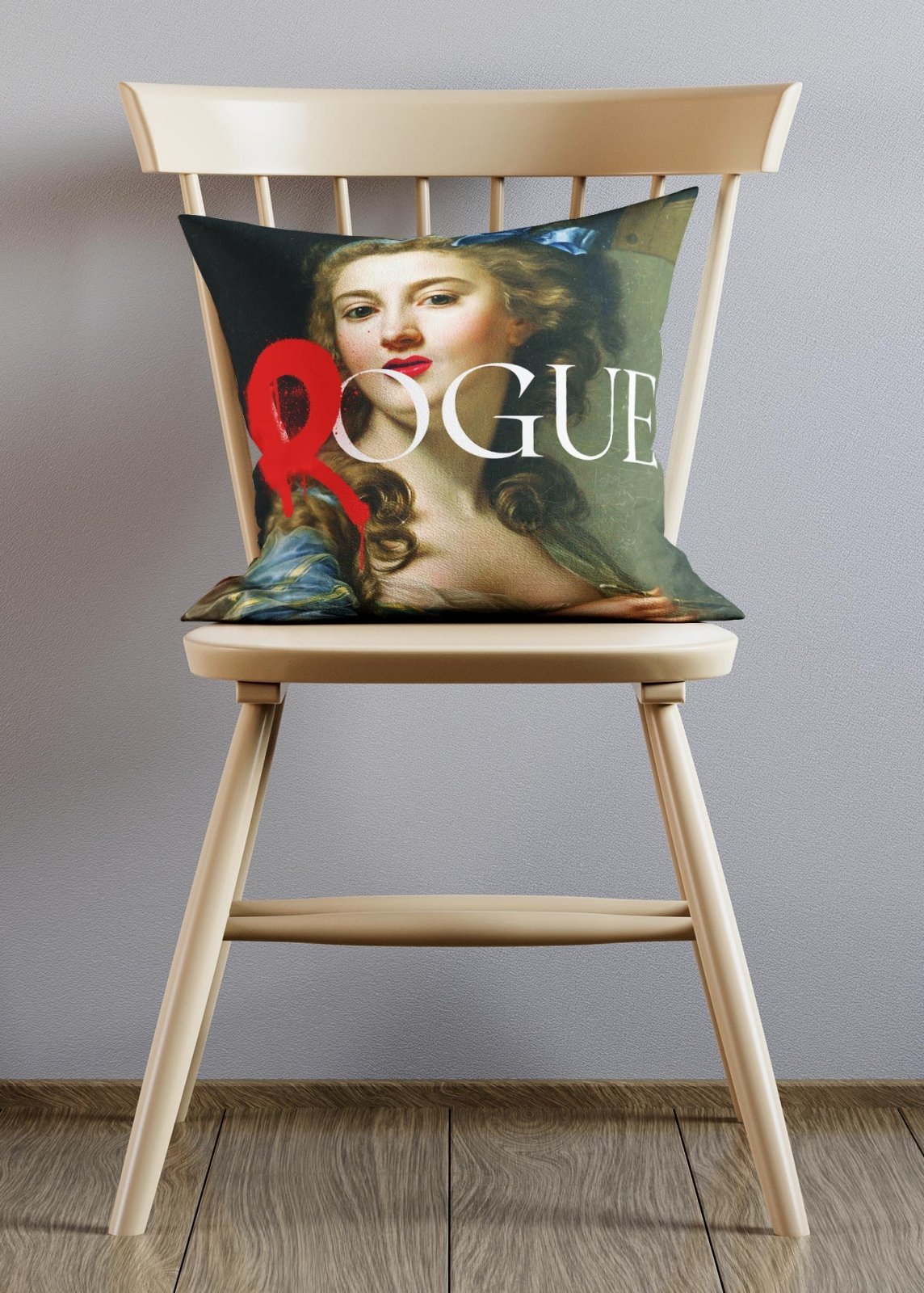Rogue Altered Art Cushion