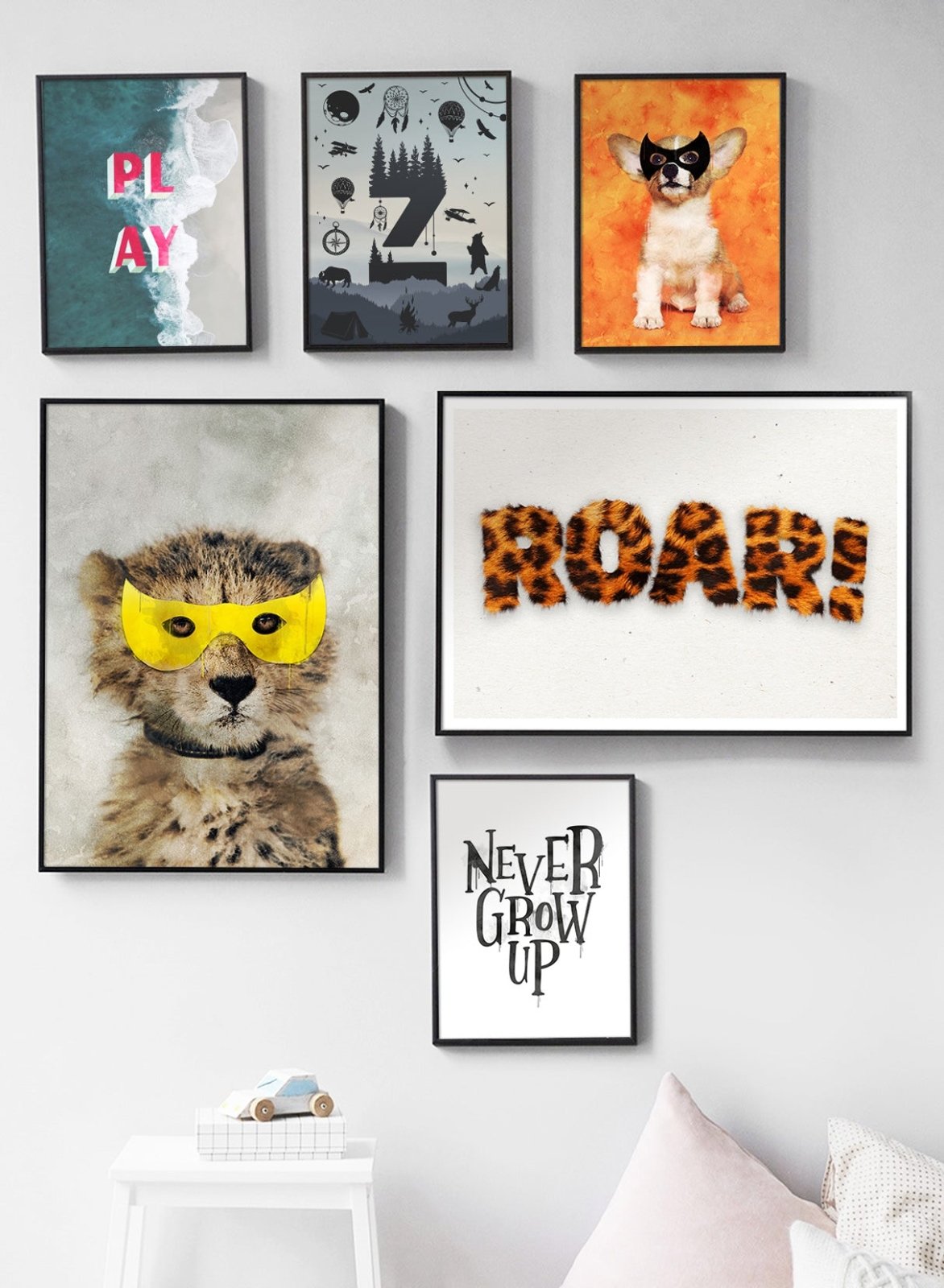 4 steps to create the perfect gallery wall