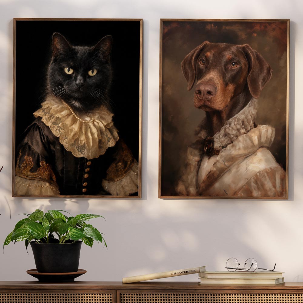 Custom Pet Portrait Collection