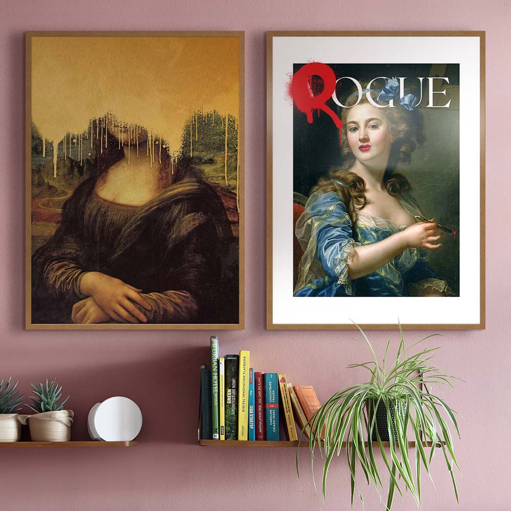 Quirky Art Prints for Maximalism Home Decor