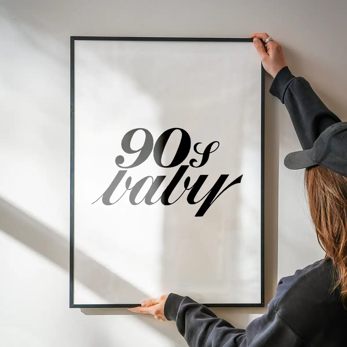 90's Baby Quote Print