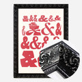 Black Ornate Frame